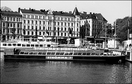 Strmma 1 vid Nybroplan, Stockholm 1990-05-09