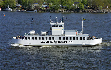 Djurgården 11 utanför Gröna Lund, Stockholm 2002-05-11