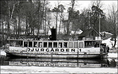 Djurgården 1 vid Ålkistan, Stockholm 1970-03-21