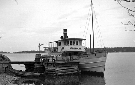 Säbyholm vid Bunkvik, Nämdö ca. 1910