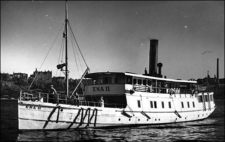 Ena II vid Klara M�larstrand, Stockholm 1952-06-05