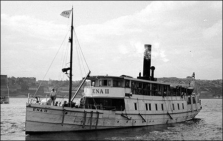 Ena II vid Klara M�larstrand, Stockholm 1947