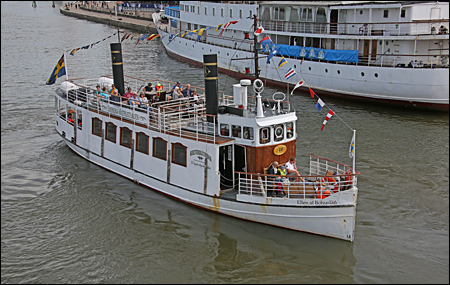 Ellen af Bohusl�n vid Packhuskajen, G�teborg 2015-08-03