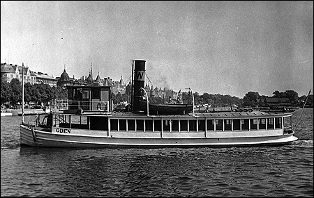 Oden i Nybroviken, Stockholm 1953-07