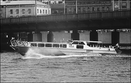 Eugenia p� Riddarfj�rden, Stockholm 1969-08-09