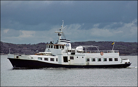 Gullmarsfjord utanf�r Lysekil 1987-06-19