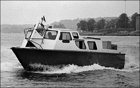 Falken på N:a Vaxholmsfjärden, Vaxholm 1972-08-09