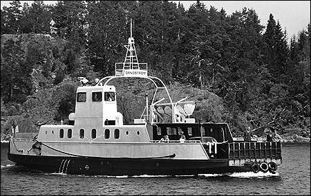 Ornöström utanför Dalarö 1970-06-07