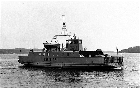 Färja 61/221 på Svanesundsleden 1970-07-26