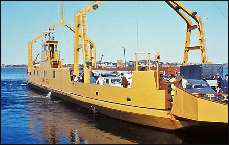 F�rja 61/268 vid Lilla Varholmen, Torslanda 1967