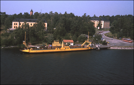 Frja 61/295 vid Oskars Fredriksborg, Rind 1988