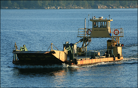 Gta Carrier p Klvholmsfjrden, Arboda 2007-09-27