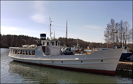 Prins Oscar vid Ragnhildsborgs varv, Södertälje 2018-04-11
