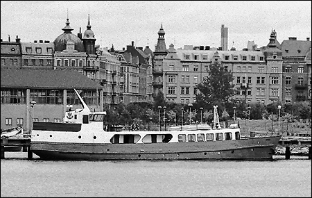 Erika vid Galrvarvet, Stockholm 1977-08-20