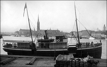 Gamleby vid S�der M�larstrand, Stockholm