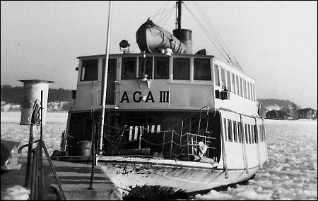 Aga III i Vaxholm 1965-03