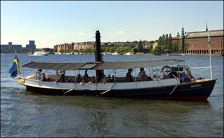 Gerda på Riddarfjärden, Stockholm 2002-06-05