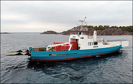 Grim vid Ekn�, Sandhamn 2023-04-14