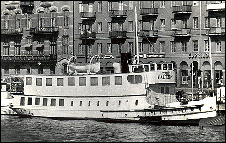 Falken vid Norr M�larstrand, Stockholm 1967-08-22