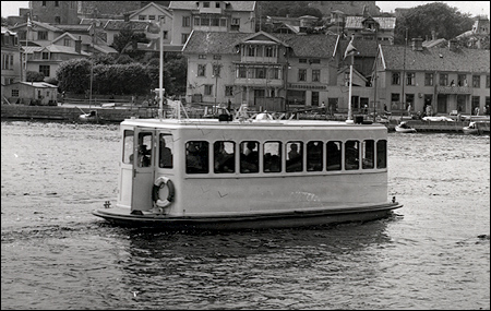 Hamnf�rjan II i Marstrand 1953