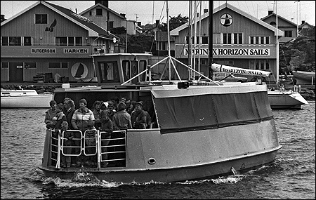 Hamnf�rjan III i Marstrand 1978
