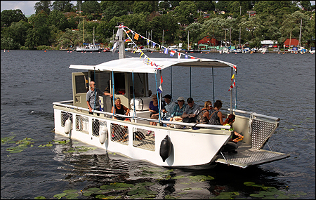 M�rta Helena vid �rsta holmar, Stockholm 2014-08-01