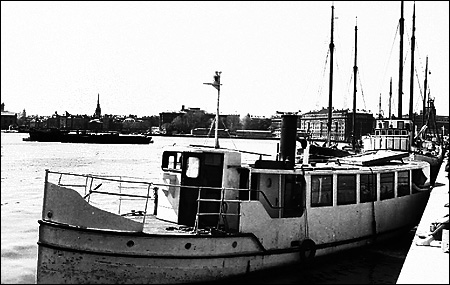 Blidö vid Strandvägskajen, Stockholm 1969-05-24