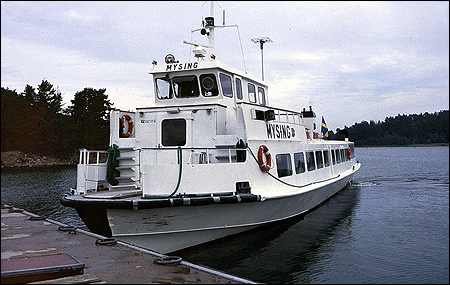 Mysing vid Gruvbryggan, Utö