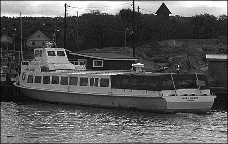 Harry Hjörne vid Saltholmen, Göteborg 1978
