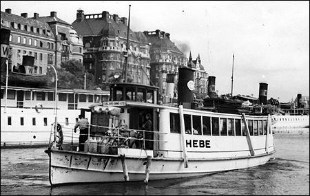 Hebe i Nybroviken, Stockholm 1952