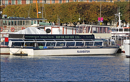 Cleopatra I vid Strandvgen, Stockholm 2013-10-19