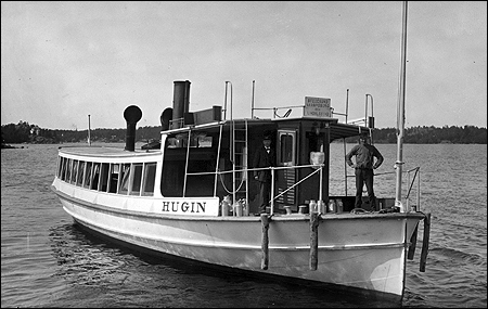 Hugin i Vaxholm ca. 1950
