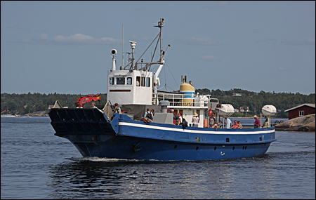 Hvalerfergen II i Skj�rhalden, Norge 2013-07-08