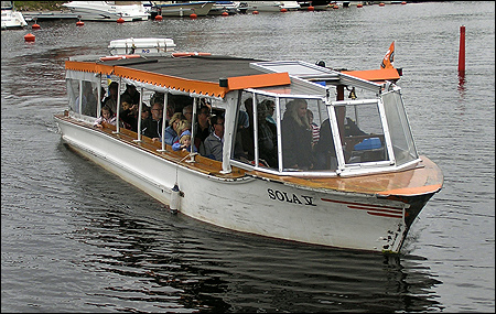 Sola V i Inre hamn, Karlstad 2009-08-15