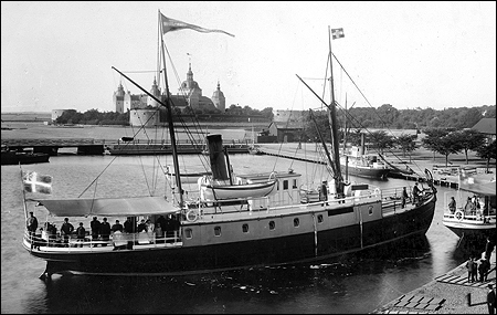 Kalmarsund N:o 6 i landshamnen, Kalmar i slutet av 1890-talet