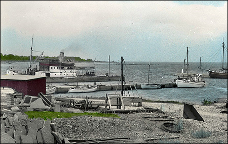 Sol i Byxelkroks hamn