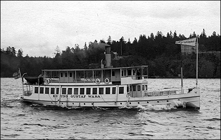 Konung Gustaf Wasa p� Stora V�rtan, Stockholm 1910