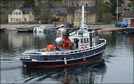 Kors�n i Sandhamn 2001-05-15