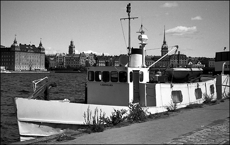 Fjäderholmen vid Söder Mälarstrand, Stockholm 1992-07-16