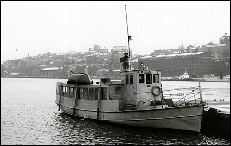 Fjäderholmen vid Slussen, Stockholm 1967-01-04