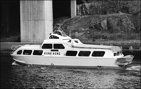 Kung Agne vid Danviksbron, Stockholm 1969-05-10