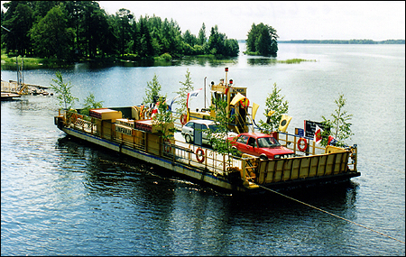 Elinor under n�st sista turen p� Hassel�leden 2002-06-15