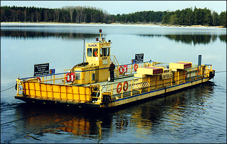 Elinor p� Hassel�leden 2002-04-06