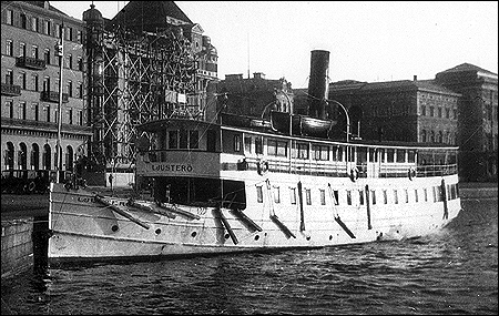 Ljuster� vid Str�mkajen, Stockholm 1927