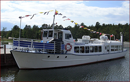 Magnus Gabriel vid L�ck� slott, Lidk�ping 2008-06-13