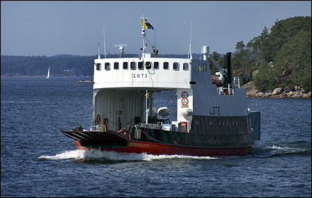 Lote på Grindafjärden 2003-07-24