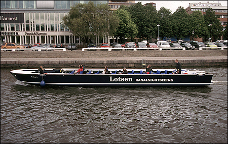 Lotsen 1 i Rosenlundskanalen, G�teborg 2011-06-14