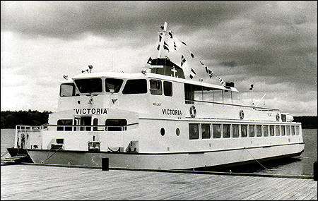 M�lar Victoria i Str�ngn�s p� premi�rturen 1984-06-09