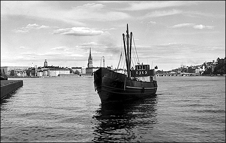 Karl-Göran på Riddarfjärden, Stockholm 1956-06-25