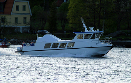 Mirella utmed Djurgården, Stockholm 2005-05-14